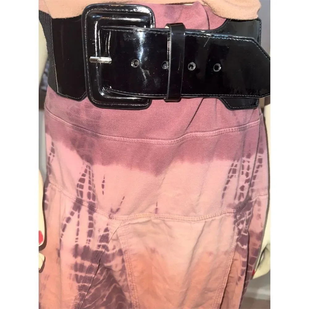 Steven by Steve Madden Women's Black Wide Waist Belt S/M patent leather